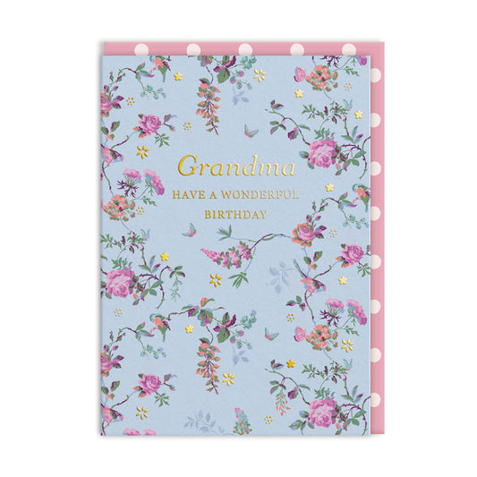 Grandma Have A Wonderful Birthday Card