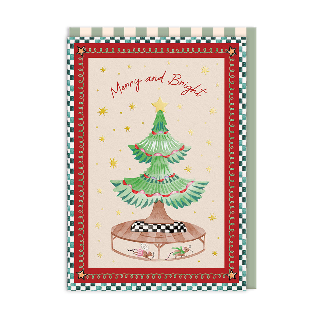 Nutcracker Tree Greeting Card