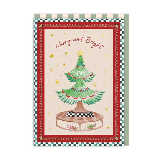 Nutcracker Tree Greeting Card
