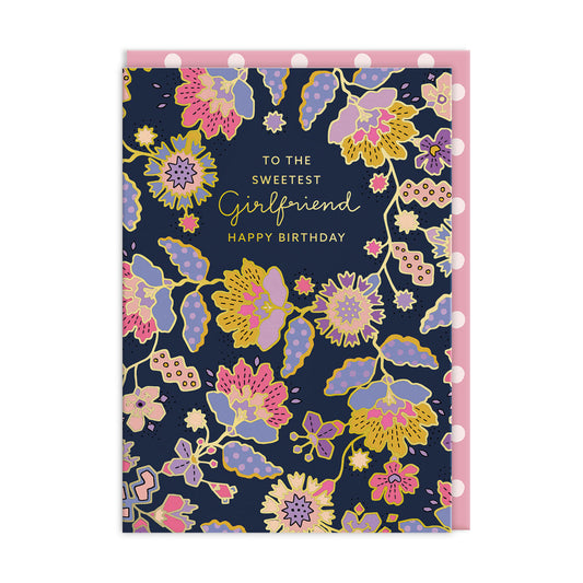 Cath Kidston Sweetest Girlfriend Birthday Card