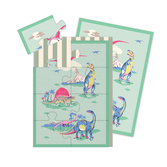 Dinosaurs Jigsaw Greeting Card