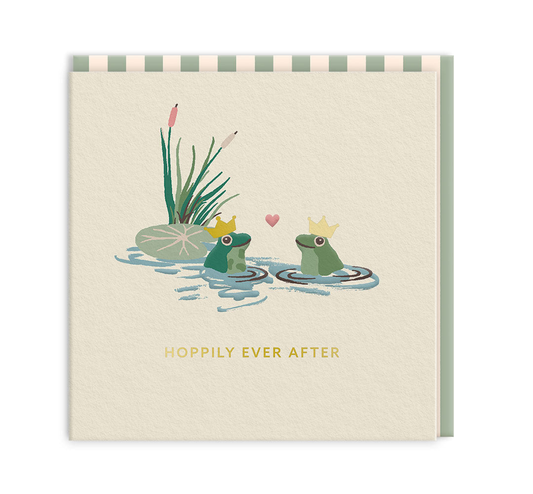 Wedding Congrats Mini Square Greeting Card