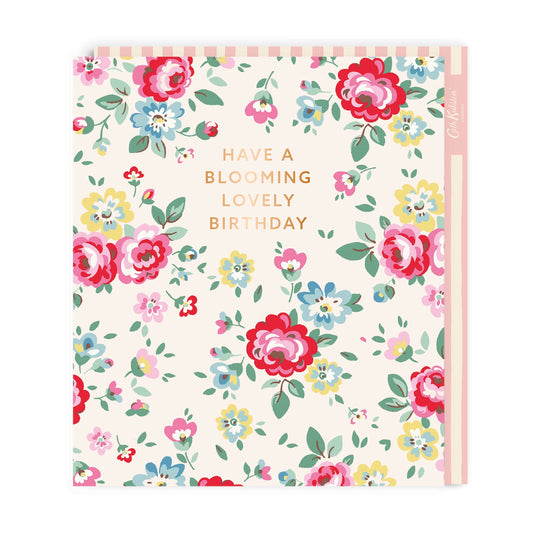 Floral Birthday card with the caption Have A Blooming Lovely Birthday
