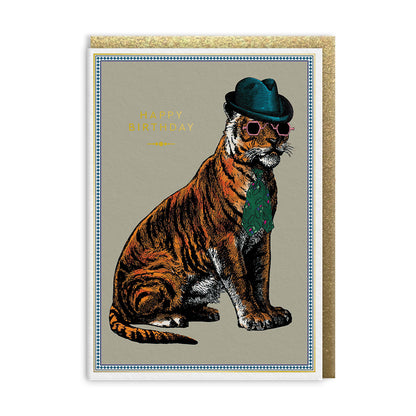 Cool Cat Greeting Card