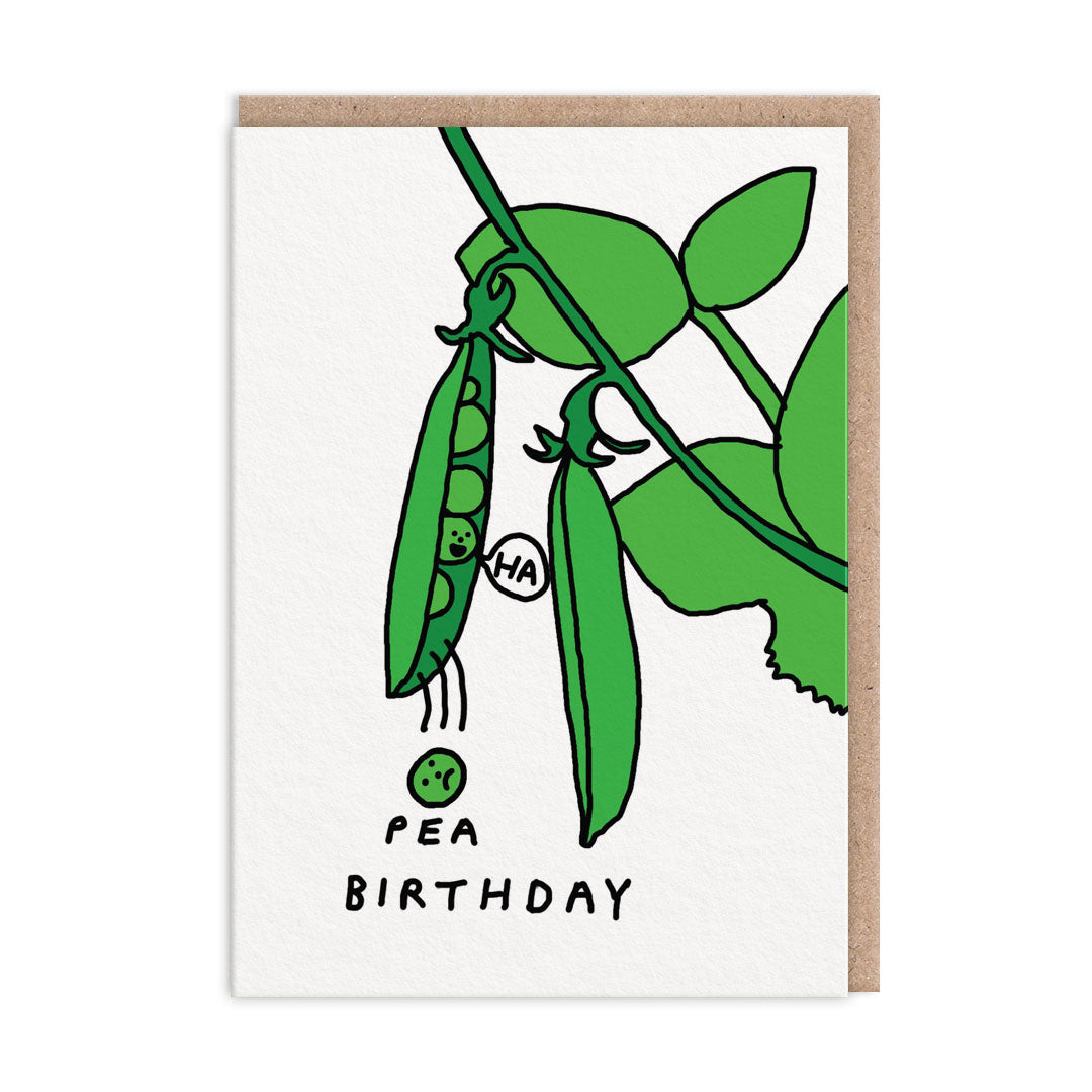 Ha Pea Birthday Card