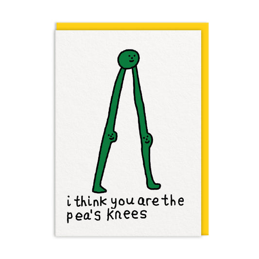 I Think You're The Peas Knees Card