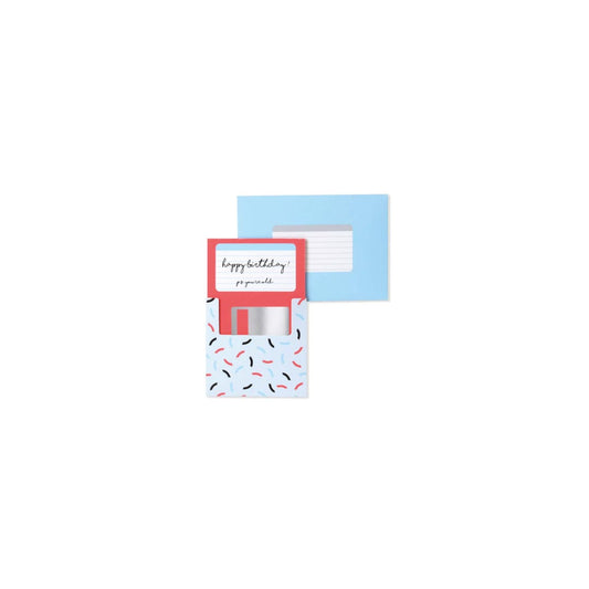 Floppy Disk 3D Layered Greeting Card