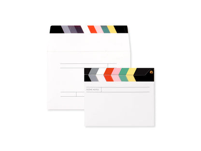 Clapperboard 3D Layered Greeting Card
