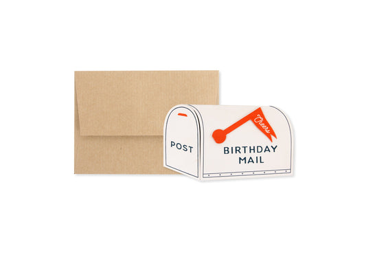 Mailbox 3D Layered Greeting Card