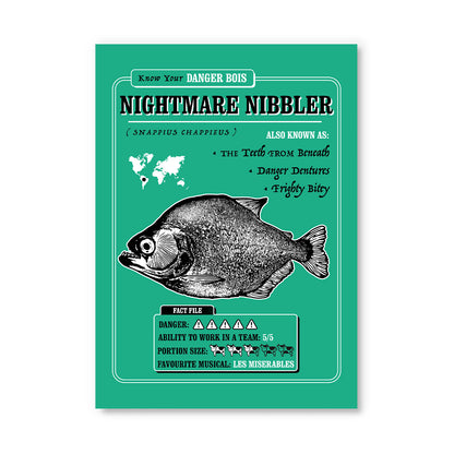 Nightmare Nibbler Postcard