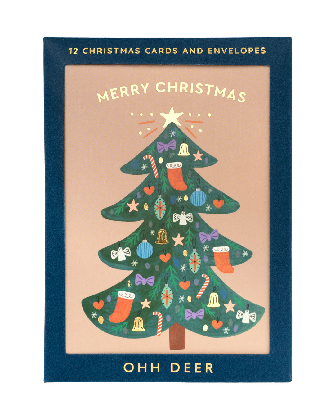 Daria Solak Christmas Card Pack of 12