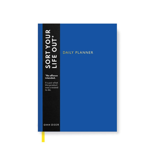 Dark Ultramarine Daily Planner