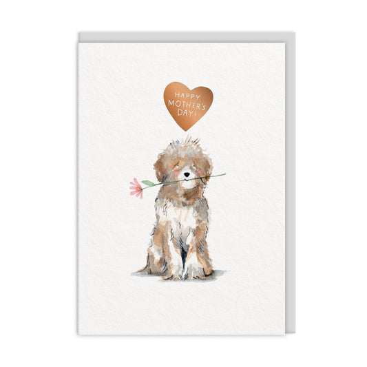 Happy Mothers Day Dog Greeting Card