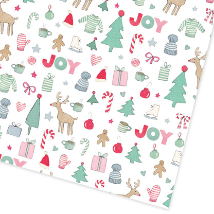 Merry Motif Roll Wrap