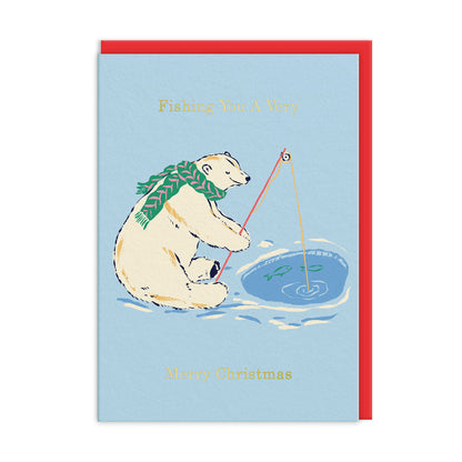 Penguin, Polar Bear, Seals Christmas Card Set (9 pack)