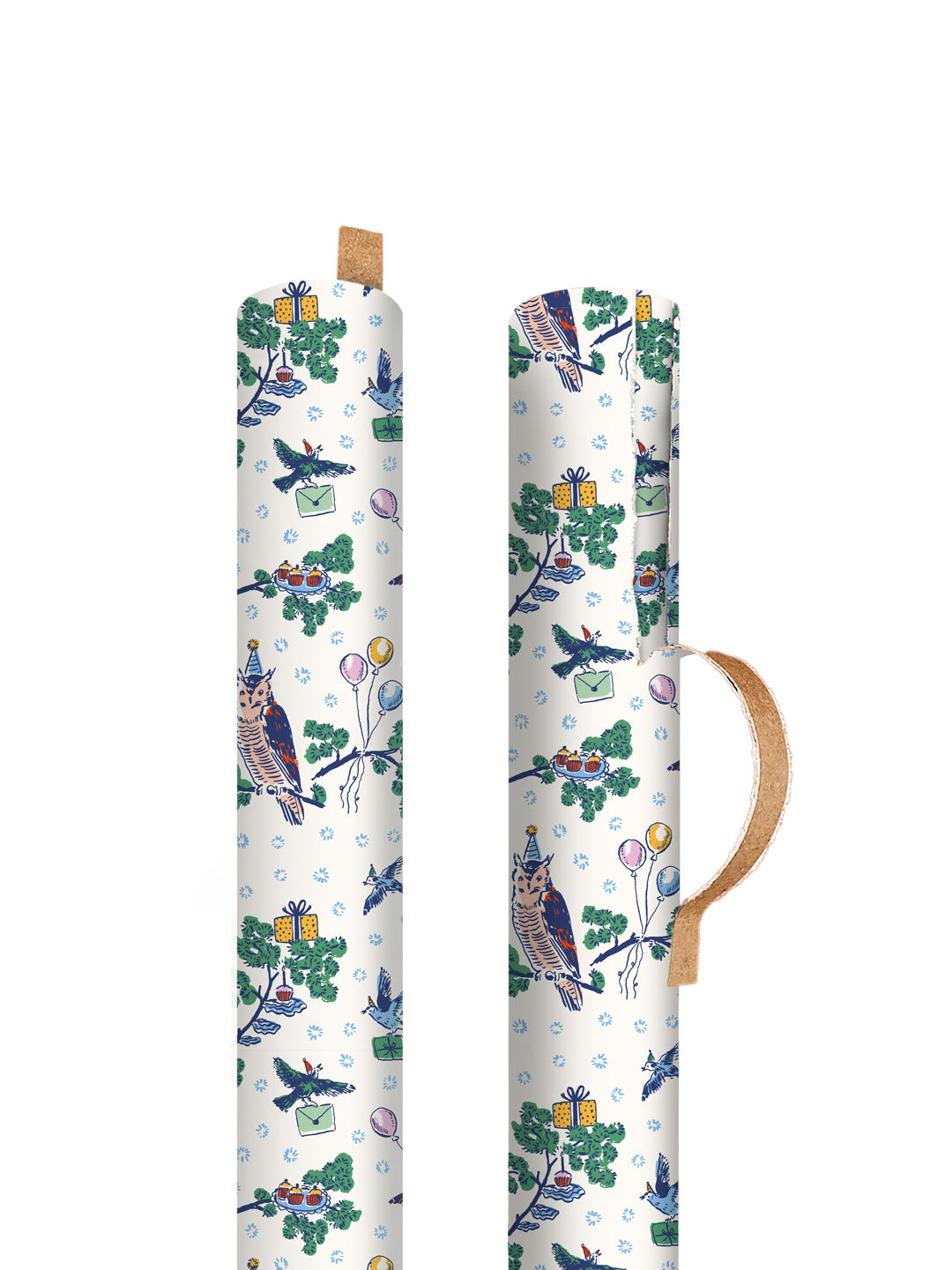 Woodland Party Single Roll Wrap