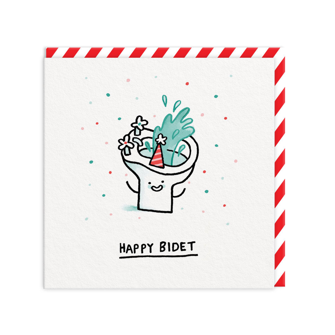 Happy Bidet Greeting Card