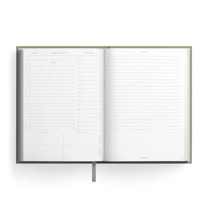 Eglantine Sage Mural A5 Fabric Daily Planner