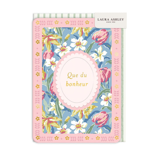 Que Du Bonheur Tulip Greeting Card