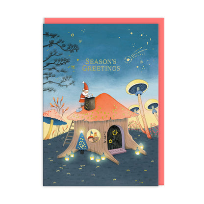 Seasons Greetings Christmas Card