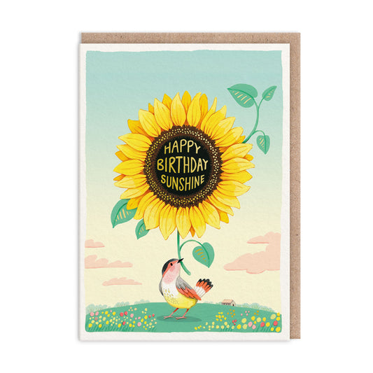 Sunflower Greeting Card