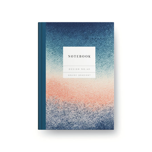 Kaleido Design No.42 Grainy Gradient Hardback Notebook