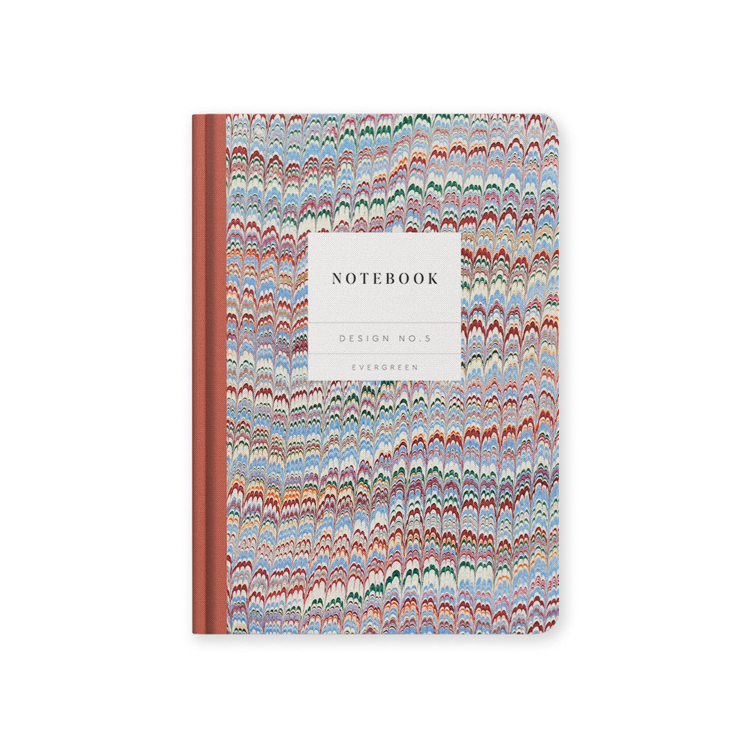 Design No.5 Marble Stripes A5 Premium Hardback Notebook