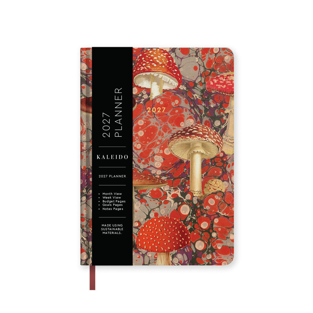 2027 Fungi Hardback A5 Diary