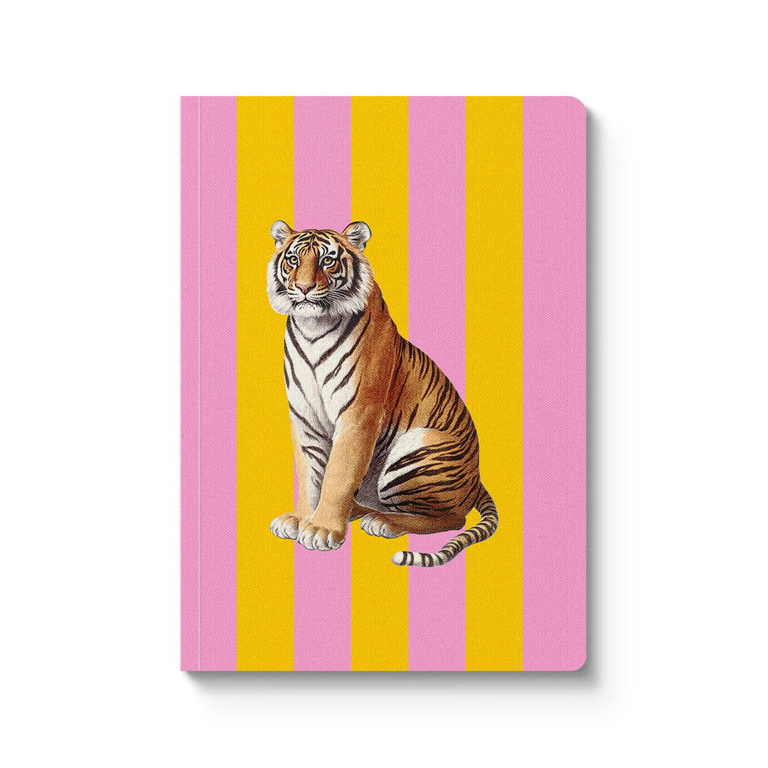 Striped Tiger A5 Perfect Bound Notebook