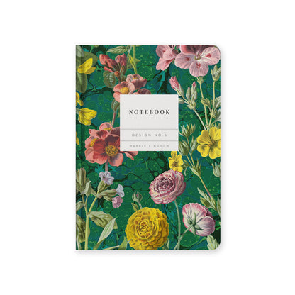 Marble Botanical A5 Premium Hardback Notebook