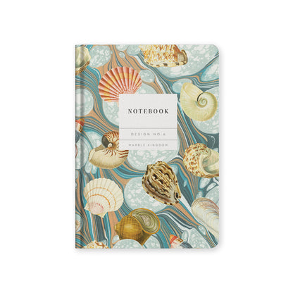 Marble Shells A5 Premium Hardback Notebook