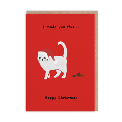 Pack of 9 Christmas Cards - Ken The Cat