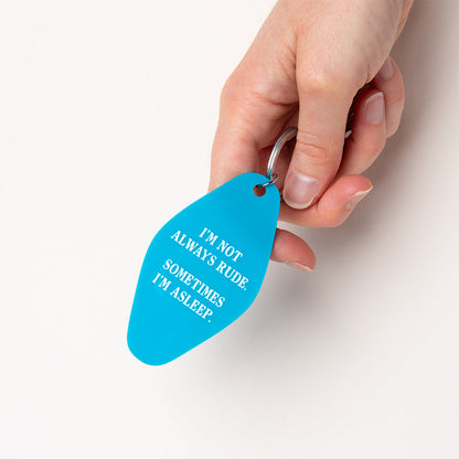 Sometimes I'm Asleep Keyring