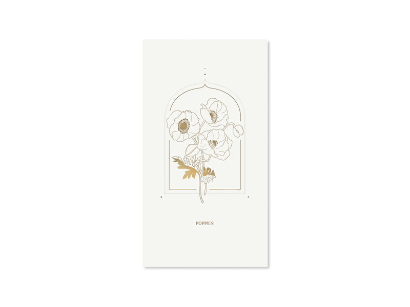 Fuchsia 3D Layered Greeting Card
