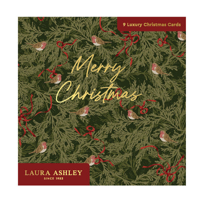 Laura Ashley x 3 Designs Greeting Card Square (Pack of 9)