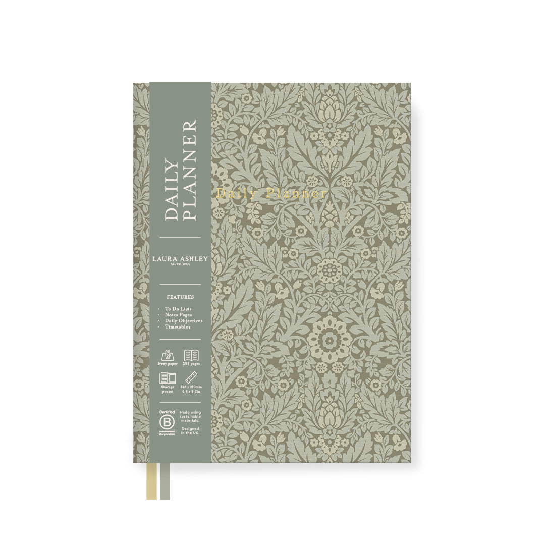 Delamore Fabric A5 Fabric Daily Planner