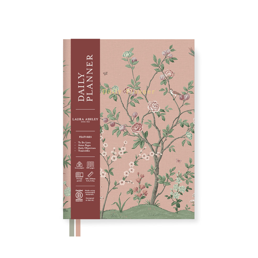 Eglantine Sage Mural A5 Fabric Daily Planner