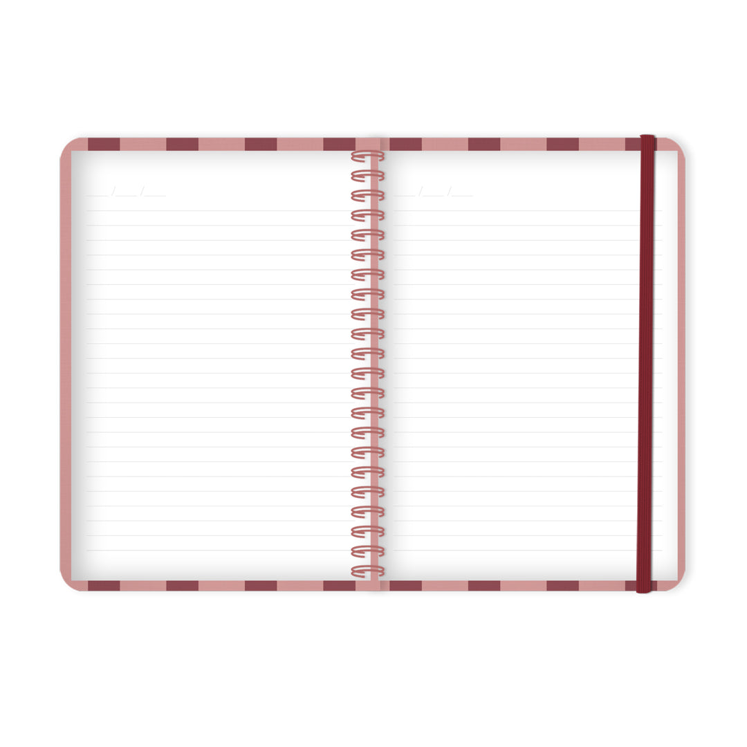 Lyme Regis Spiral Bound Notebook (B6)