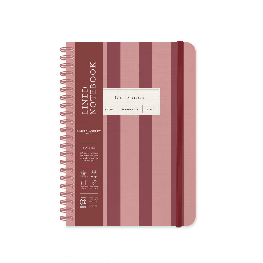 Lyme Regis Spiral Bound Notebook (B6)