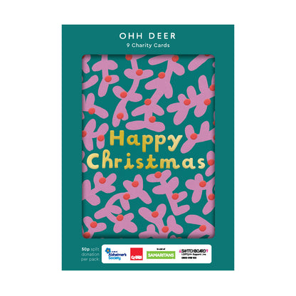 Mélanie Johnsson x 3 Charity Christmas Cards (Pack of 9)