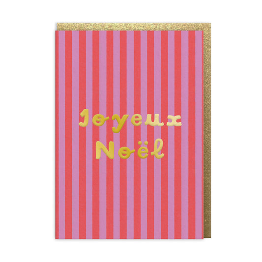 Joyeux Noel Greeting Card