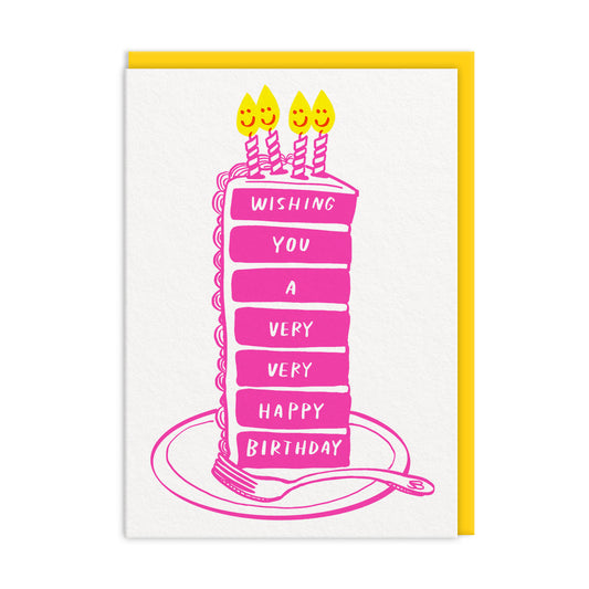 Birthday Cake Slice Greeting Card