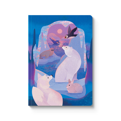 Animals of the Arctic A5 Premium Paperback Notebook