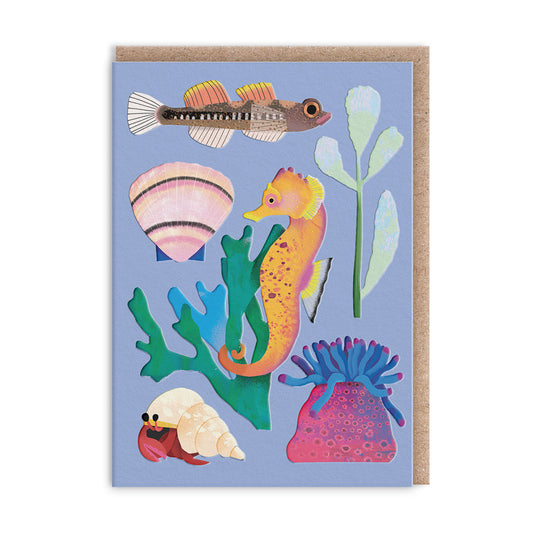 Seashore Mini Greeting Card