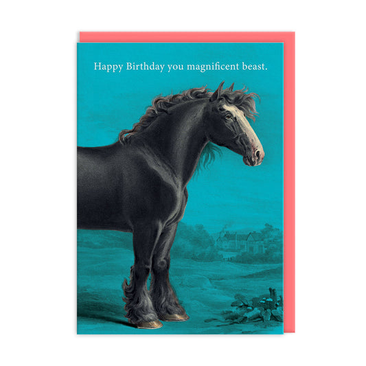 Magnificent Beast Birthday Card