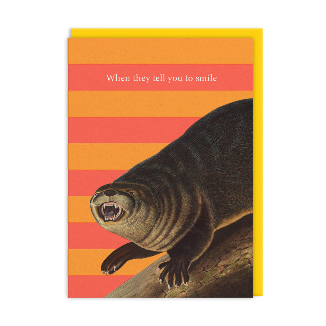 Smile Greeting Card