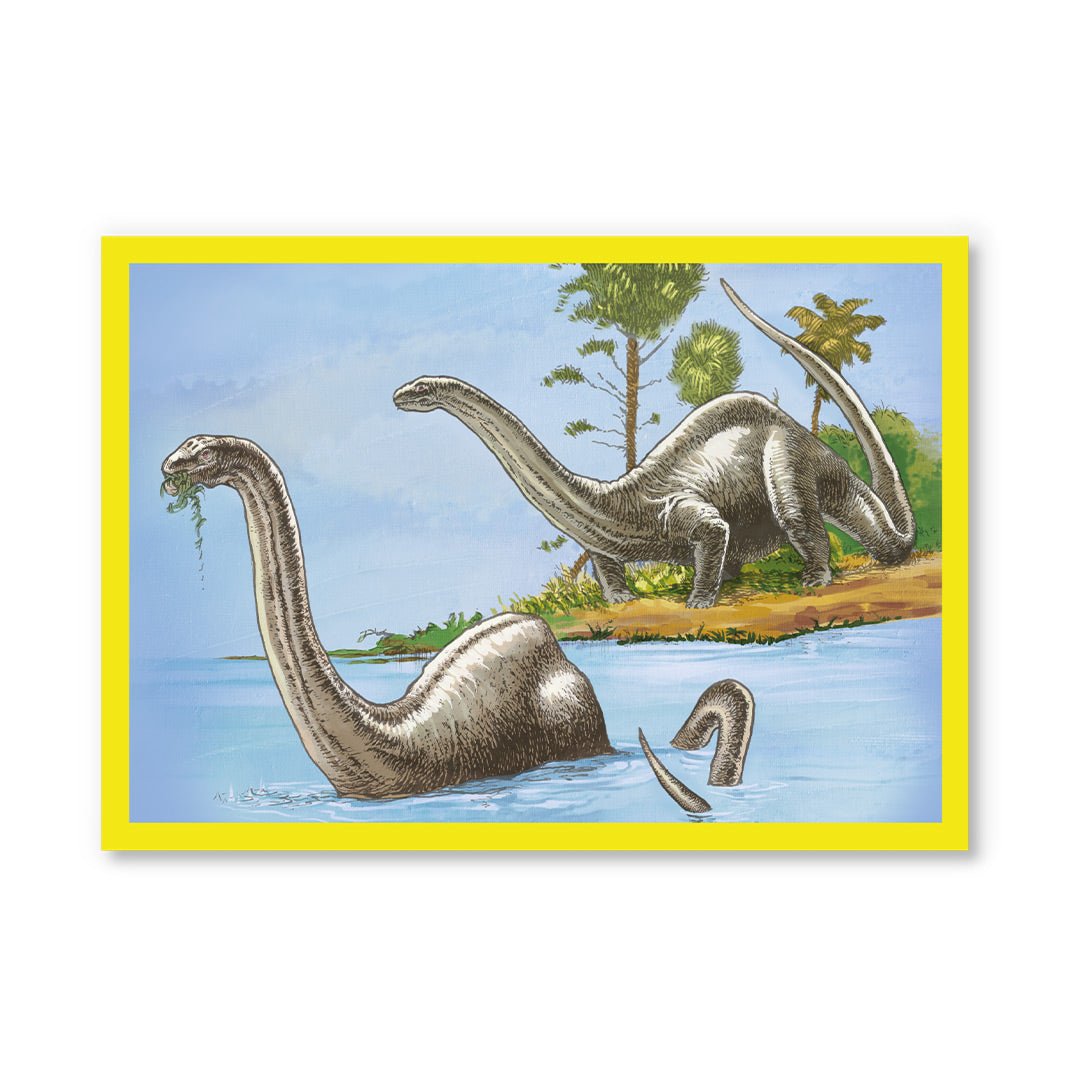 Brontosaurus Postcard