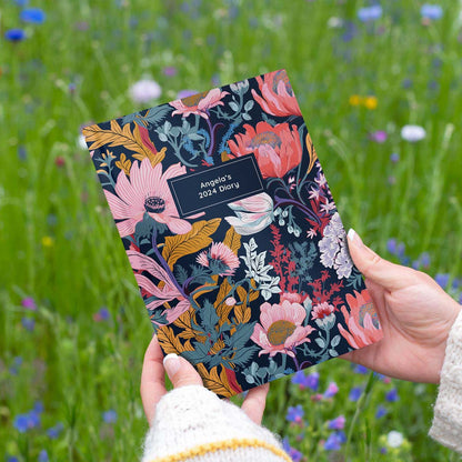 Floral Repeat 2024 Diary