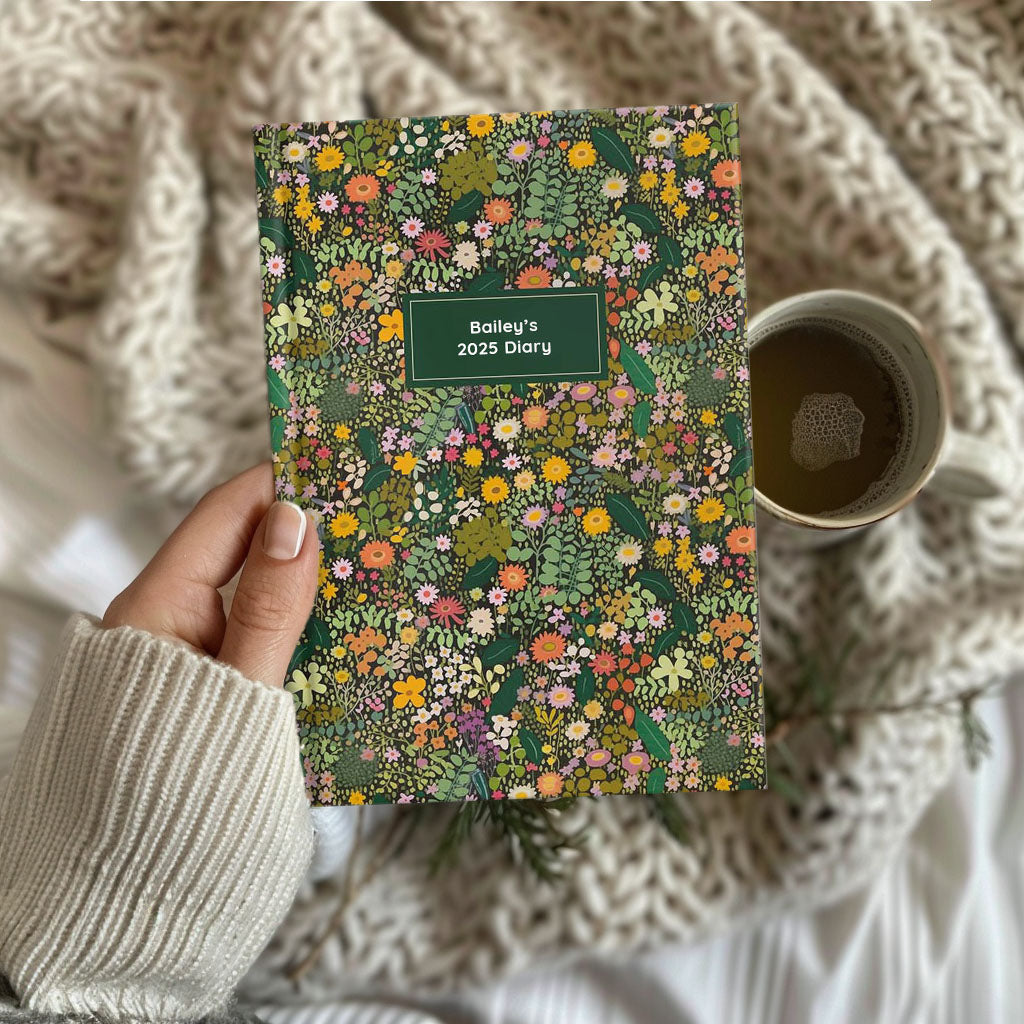 Forest Wild Flower 2025 Diary