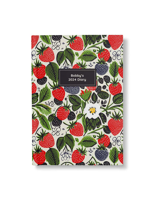 Wild Strawberry 2024 Personalisable Diary